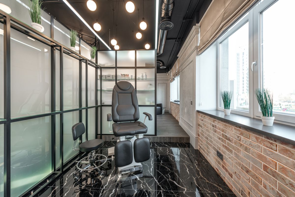 Pedicure care at Blush Nail & Beauty Bar on Howe Ave